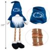 Hanna's Handiworks Penn State NCAA Plush Gnome Sitter with Beaded Dangle Legs Dorm Decoration- Ideal Gift for Students/Graduation/Alumni - Show Your PSU Team Spirit view 2