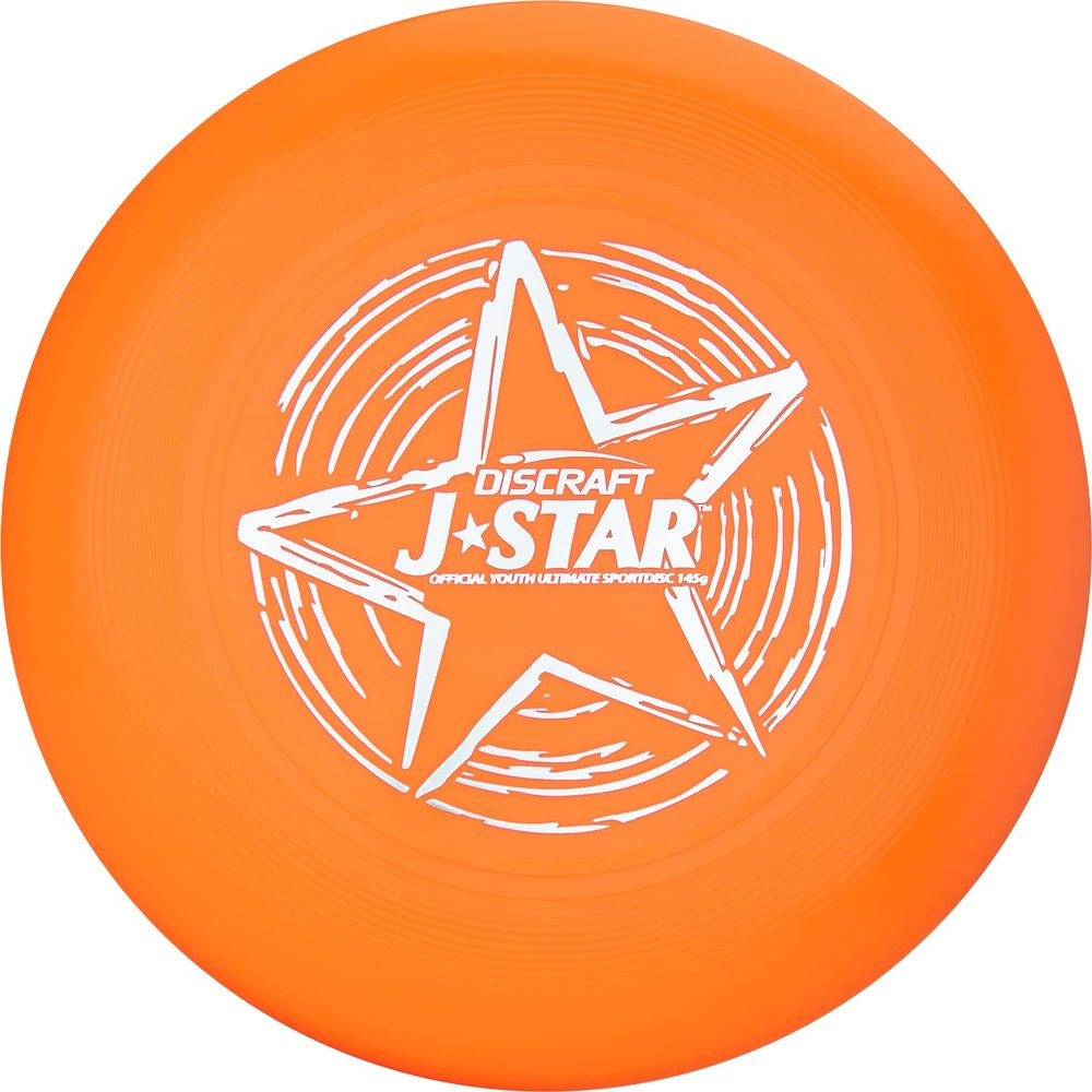 Discraft 145 Gram Orange J-Star Sport Disc