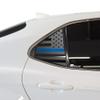 Bogar Tech Designs - Precut American Flag Rear Side Quarter Window Vinyl Decals Fits Toyota Camry 2018-2024, Thin Blue Line view 1