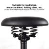 SUNGOOYUE Noseless Saddle, PU Leather Saddle, Mountain Seat Super Soft Shock Absorbing Seat Cushion for Folding view 3