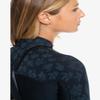 Roxy Womens 2.0mm Swell Series Short Sleeve Back Zip Springsuit - Black | 4 view 2