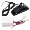VBESTLIFE Electric Motor Controller Kit, 12V 250W Aluminum Alloy Brushed Speed Controller Accelerator Foot Pedal Set for Electric Scooter Electric Tricycles Motorcycles view 3