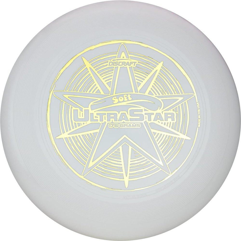 Discraft 175 Gram White Soft Ultra Star Sport Disc