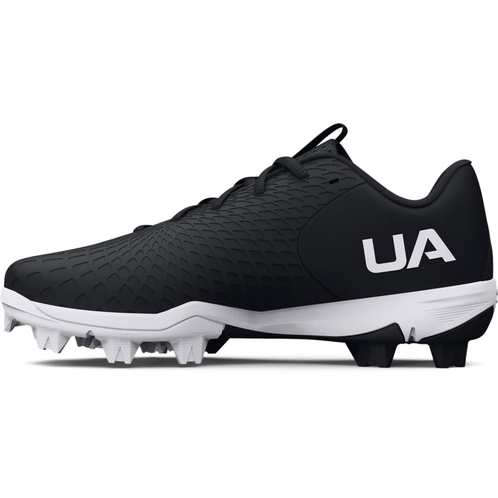 Under Armour Girls' Glyde 2.0 RM JR, (001) Black/Black/White, 10, US