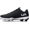 Under Armour Girls' Glyde 2.0 RM JR, (001) Black/Black/White, 10, US view 1