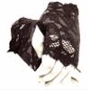 Baby Toddler Girls Black Lace Fingerless Gloves Flower Girl Wedding Pageants Halloween (Medium, pink bow) view 1