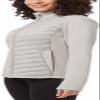 32 DEGREES womens Mixed Media Jacket Grey XL view 2