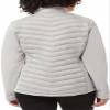 32 DEGREES womens Mixed Media Jacket Grey XL view 3