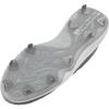 Under Armour Women's Glyde 2.0 MT, (102) Baseball Gray/Baseball Gray/Metallic Silver, 5.5, US view 3