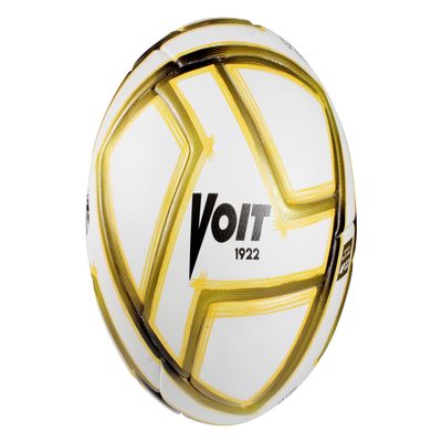 Voit Soccer Ball No. 5, Liga MX Opening FIFA Pro Quality: Designed for use in Professional, White and Gold