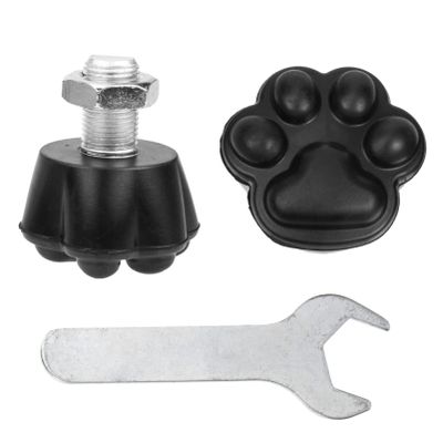 INOOMP Small Roller Skate Toe Stops Cat Claw Design Non-Slip Brakes Easy Install for Skates Accessories