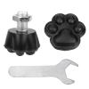 INOOMP Small Roller Skate Toe Stops Cat Claw Design Non-Slip Brakes Easy Install for Skates Accessories view 1