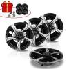 YUWEIDG0769 Golf Cart Wheel Covers Hub Caps for EZGO, Club Car, Yamaha Most Golf Carts- 8 Inch Set of 4, Golf Cart Hub Cap view 2
