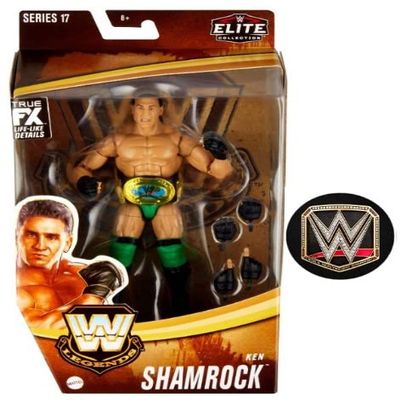 WWE Elite Legends Collection 6-inch Articulated Action Figure Series (Ken Shamrock)