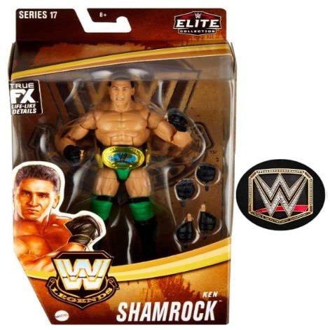 WWE Elite Legends Collection 6-inch Articulated Action Figure Series (Ken Shamrock)