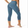 Colorfulkoala Essential Capri Leggings with Pockets 21" Inseam view 4
