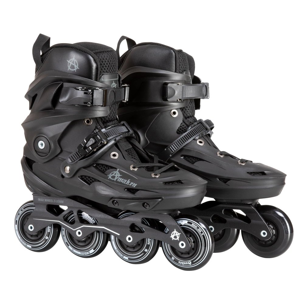 AWAKEN Free Ride Inline Skate Black (Men's 12 / Women's 13)