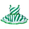 Moggemol Kids Girls Sequins Striped Tutu Dance Dress Figure Skating Dress Christmas Party Candy Cane Costume Aqua 16 view 1