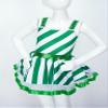 Moggemol Kids Girls Sequins Striped Tutu Dance Dress Figure Skating Dress Christmas Party Candy Cane Costume Aqua 16 view 3