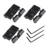 Acxico 3 pcs 11mm/10mm to 20mm/21mm Weaver Picatinny Scope Rail Mount Converter Adapter view 1