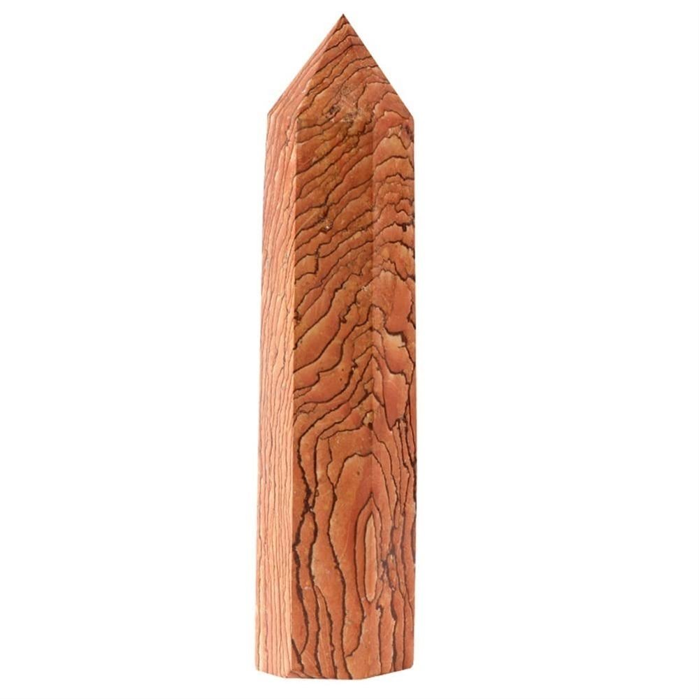 WGPHD Meditation Home 1PCS Natural Wood Graphite Crystal Column Original Stone Grinding Single Meditation Cure six Prism Decoration (Size : 2pcs)