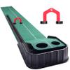 CHAMPKEY Golf Putting Green Indoor - Advanced Guides Golf Putting Mat - Enhance Putting Accuracy and Challenge view 1
