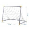 Soccer Net, Sport Portable Soccer Goal Football Post Net Soccer Replacement Net for Soccer Training (12 x 6 foot)