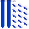 Sintege 14 Pcs Player Flag Football Belt Set, Adjustable Football Flag and Belts Gifts for Youth Adults Sports Training (Blue) view 1
