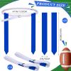 Sintege 14 Pcs Player Flag Football Belt Set, Adjustable Football Flag and Belts Gifts for Youth Adults Sports Training (Blue) view 2