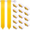 Sintege 14 Pcs Player Flag Football Belt Set, Adjustable Football Flag and Belts Gifts for Youth Adults Sports Training (Yellow) view 1