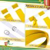 Sintege 14 Pcs Player Flag Football Belt Set, Adjustable Football Flag and Belts Gifts for Youth Adults Sports Training (Yellow) view 3
