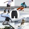 Tentock 3D Protective Hip for SnowboardingButt Padded Safety Impact Shorts EVA Protection Pad for Skating Outdoor(XXL) view 3