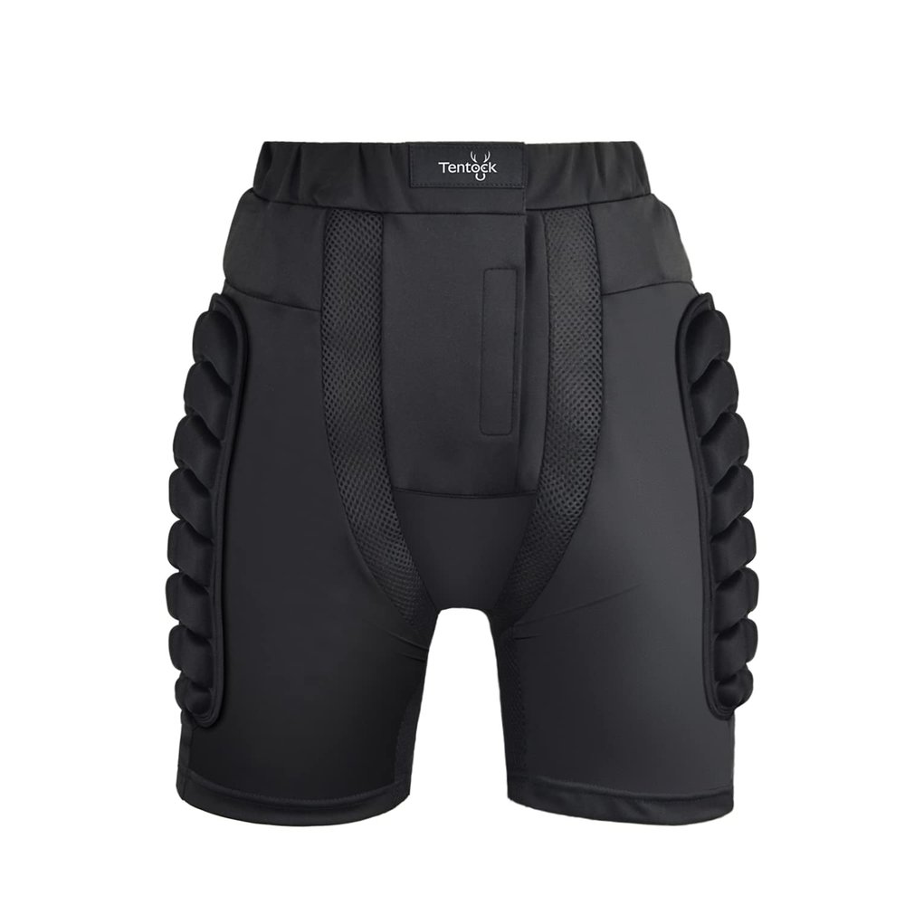 Tentock 3D Protective Hip for SnowboardingButt Padded Safety Impact Shorts EVA Protection Pad for Skating Outdoor (M)