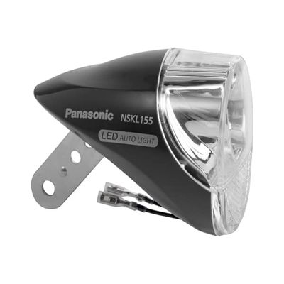 Panasonic NSKL155-B LED Hub Dynamo Light, Black, W 2.6 x D 3.6 x H 2.5 inches (65 x 92 x 63 mm)