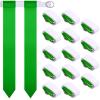 Sintege 14 Pcs 14/28 Player Flag Football Belt Set, Adjustable Football Flag and Belts Gifts for Youth Adults Sports Training Event (Green) view 1