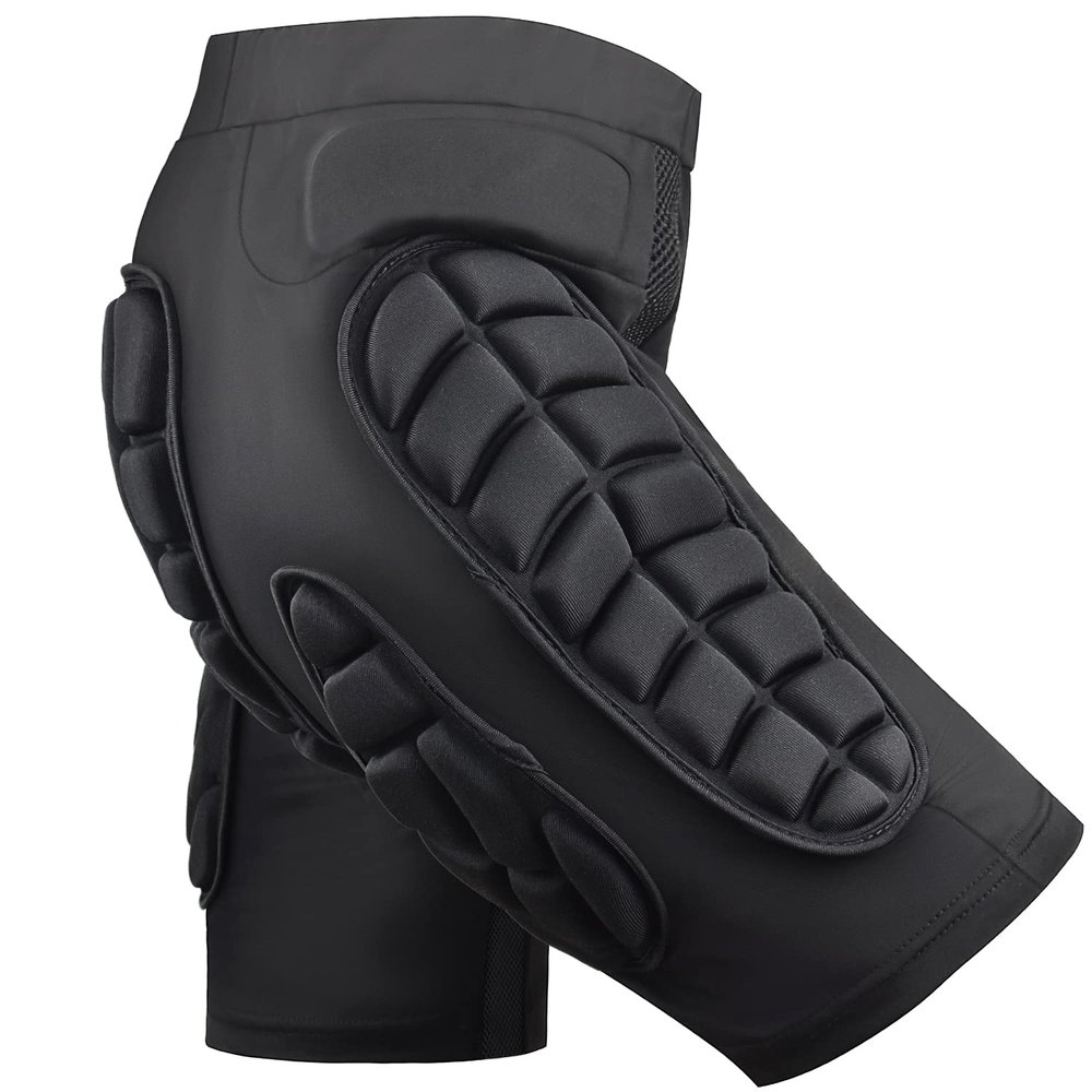 Tentock 3D Protective Hip for SnowboardingButt Padded Safety Impact Shorts EVA Protection Pad for Skating OutdoorL