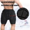 Tentock 3D Protective Hip for SnowboardingButt Padded Safety Impact Shorts EVA Protection Pad for Skating OutdoorL view 2