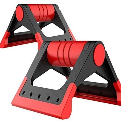 TYAGY Pushup Stands 2Pcs Folding Push- Stand Home Gym Push Up Men Body Building Bracket for Push Handle Strength Training Equipment