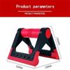 TYAGY Pushup Stands 2Pcs Folding Push- Stand Home Gym Push Up Men Body Building Bracket for Push Handle Strength Training Equipment view 2