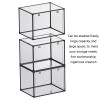 LXBAMKEA Acrylic Display Case Showcase, Stackable Clear Dustproof Protection Box, Volleyball Basketball Football Storage Cube with Holder, Collectibles Countertop Organizer,Assemble view 2