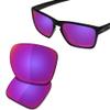 SAUCER Premium Replacement Lenses for Oakley Sliver XL OO9341 | Sliver XL Low Bridge Fit OO9346 Sunglasses High Definition - Midnight Sun Polarized view 2