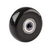 LOTOWELZON 2pcs Luggage Suitcase Replacement Wheels, 54mm Rubber Inline Roller Skate Wheels with 8mm(0.31") ABEC-7 608ZZ Bearings Repair Kits (Black, OD54xW18mm/2.12" x0.7) view 3