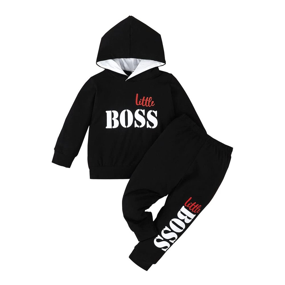 Adokioths Toddler Baby Boy Clothes Long Sleeve Tie-dye Hoodie Sweatshirt Top + Jogger Pants Outfit Set Fall Winter Sweatsuit