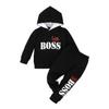 Adokioths Toddler Baby Boy Clothes Long Sleeve Tie-dye Hoodie Sweatshirt Top + Jogger Pants Outfit Set Fall Winter Sweatsuit view 1