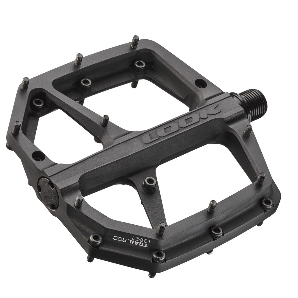 Look Cycle - Trail ROC + - Black- MTB Bike Pedals - Flat Pedals