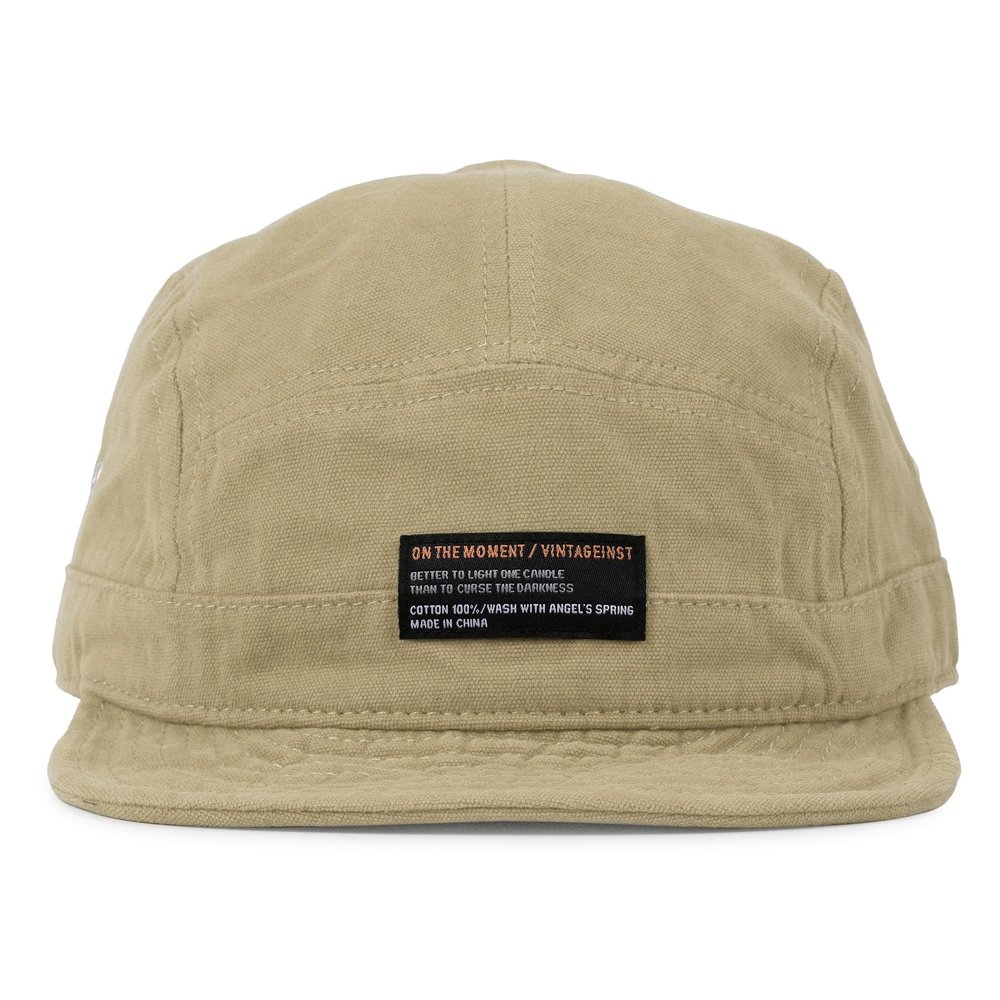 Clakllie Soft Brim Dad Hat 5 Panel Baseball Caps Short Bill Cap Cotton Trucker Hats Casual Camp Hat Adult Chill Cap,DY09-Khaki