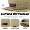 Clakllie Soft Brim Dad Hat 5 Panel Baseball Caps Short Bill Cap Cotton Trucker Hats Casual Camp Hat Adult Chill Cap,DY09-Khaki view 4