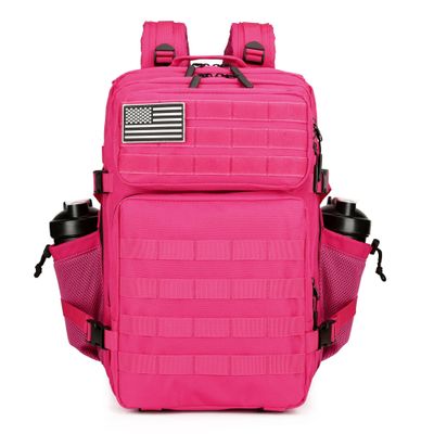 BNMJVJL 45L Military Tactical Backpack 3 Days Assault Pack Bag Bug Out Bag Water Resistant Heavy Outdoors Treeking Rucksack