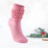 MYBFYABO 3 Pairs Slouch Socks for Women, Soft Extra Long Scrunch Knee High Sock, Bulk Pack DOne Size view 2