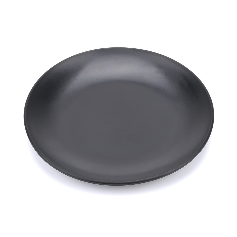 ASUNFO Jewelry Dish, Decorative Trinket Tray for Rings Earrings Necklaces, Jewelry Tray for Women, 5.9" Black